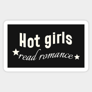 Hot Girls Read Romance Books Sticker